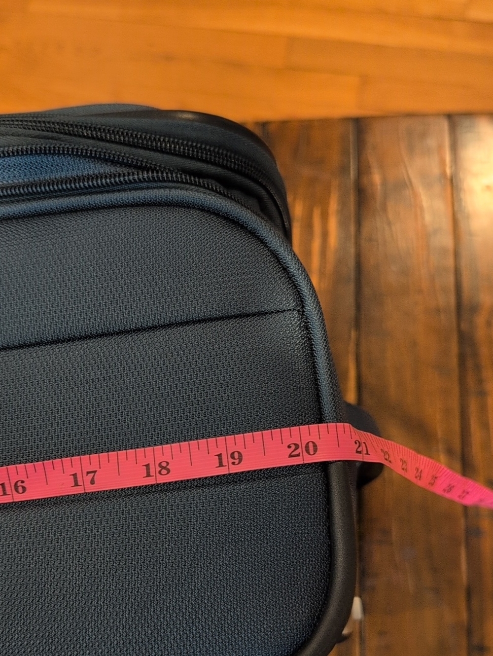 Samsonite Advena Expandable Spinner Carry On Suitcase Teal Blue - Picture 15 of 16